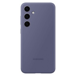 Oryginalne etui silikonowe pokrowiec do Samsung Galaxy S24+ Silicone Case fioletowe