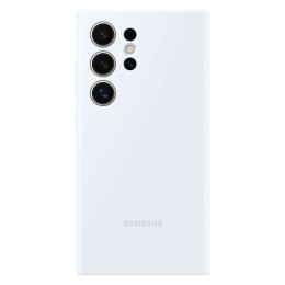 Oryginalne etui silikonowe pokrowiec do Samsung Galaxy S24 Ultra Silicone Case białe