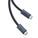 Kabel przewód USB-C - USB-C 240W PD 8K 60Hz 40Gb/s 1m czarny