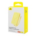 Mini Powerbank MagSafe 10000mAh 20W z kablem Lightning do iPhone 0.3m żółty