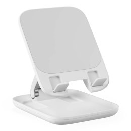 Składany stojak podstawka na tablet telefon Seashell Series biały